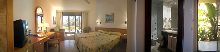 Zimmer Alba 101 im Club Resort Hotel Pollentia; Bild Größerklickbar